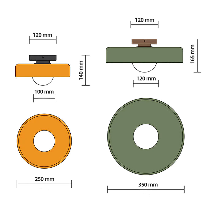Simple Ceiling Light for Living Room