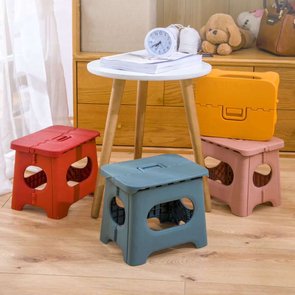 Portable Foldable Step Stool with Handle