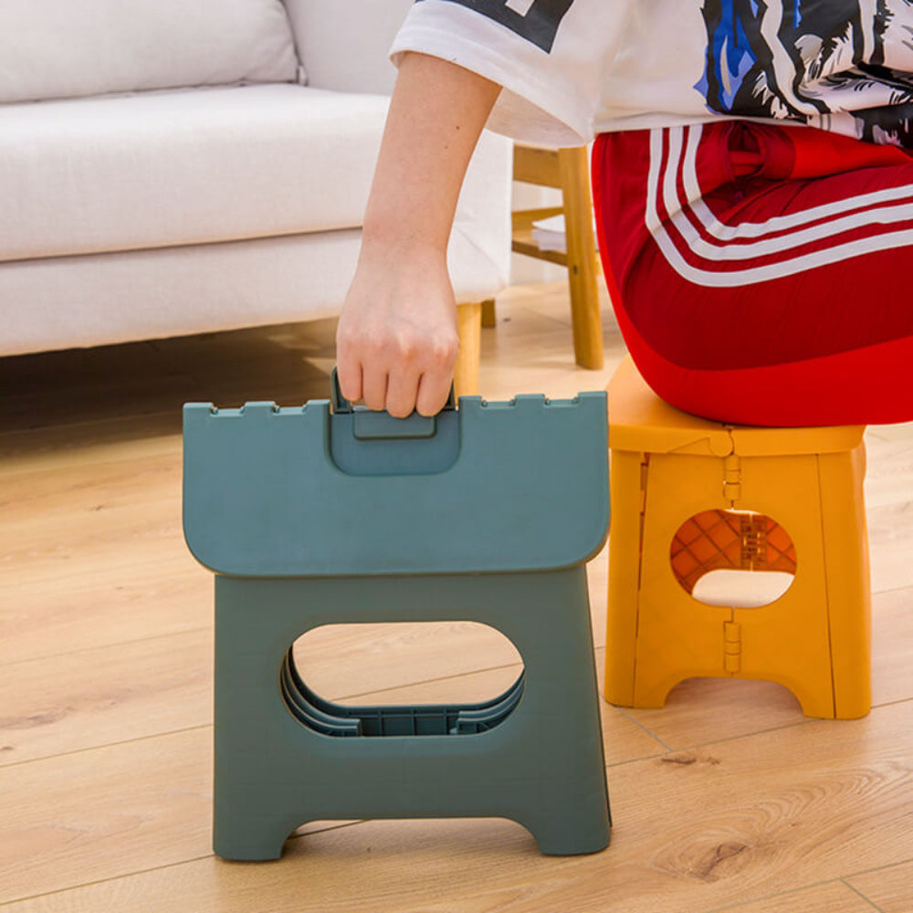 Portable Foldable Step Stool with Handle