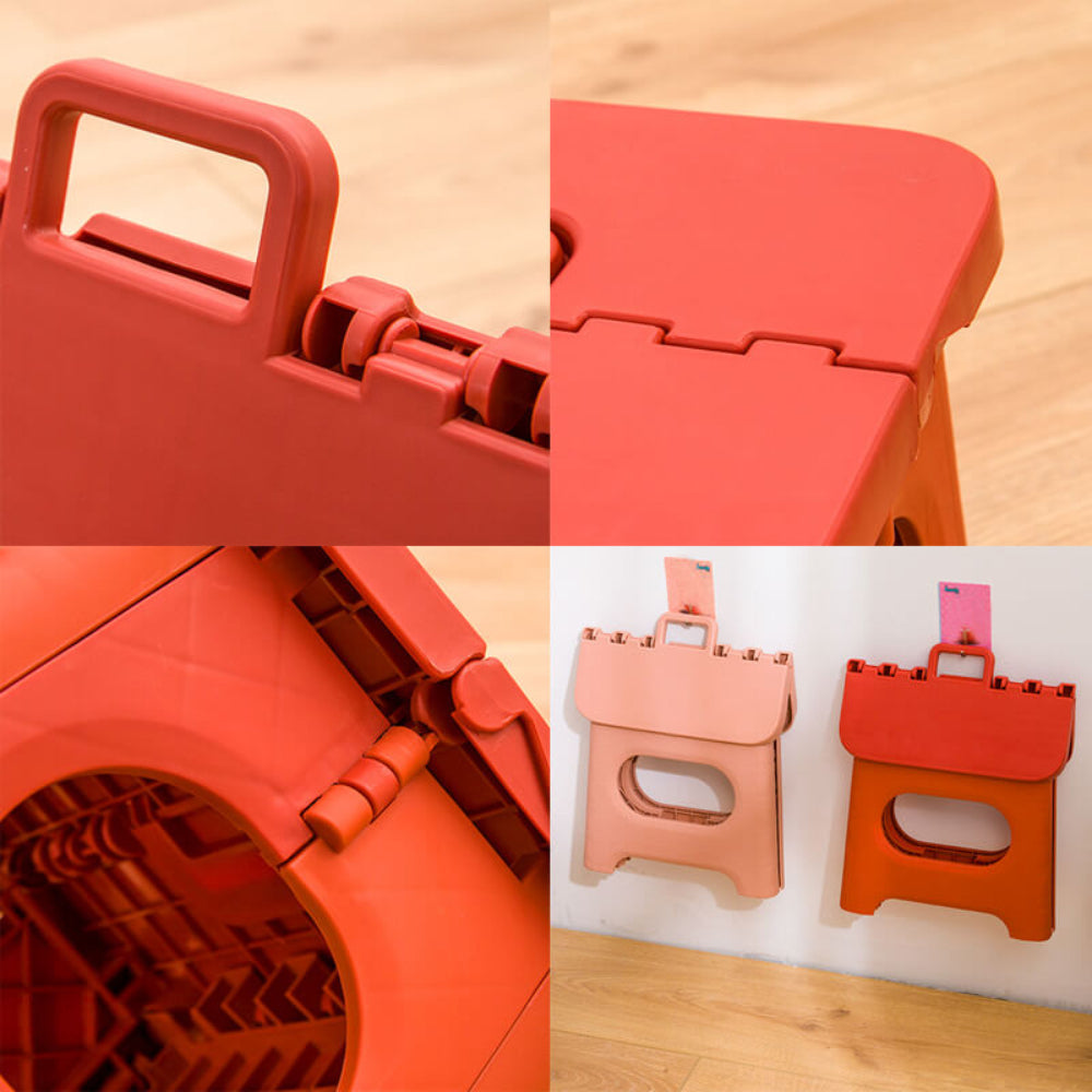 Portable Foldable Step Stool with Handle