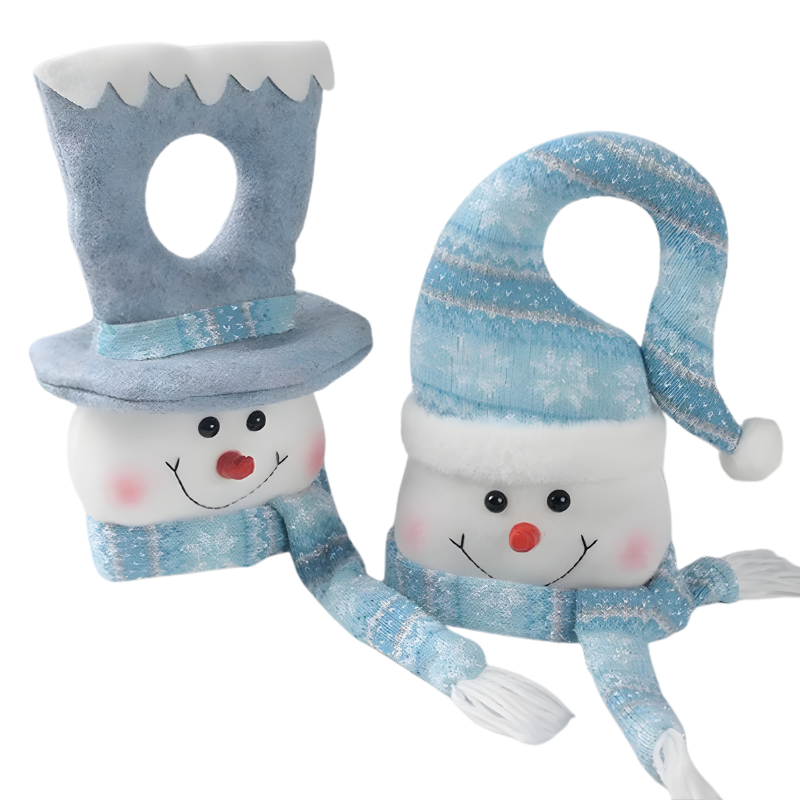 Light-Up Indoor Snowman Holiday Decor Soft-Glow Figures for Cozy Christmas