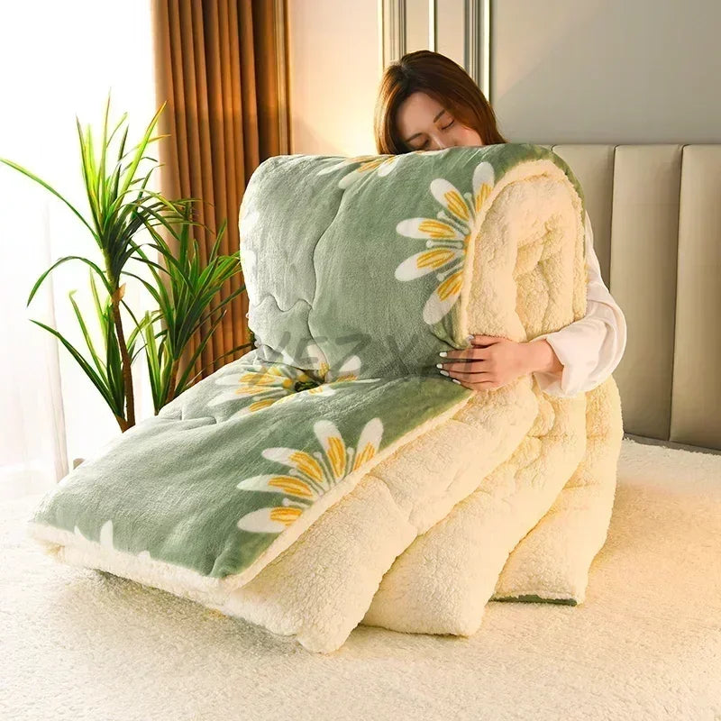 Electric Heated Blanket for Relaxing Warmth and Winter Comfort