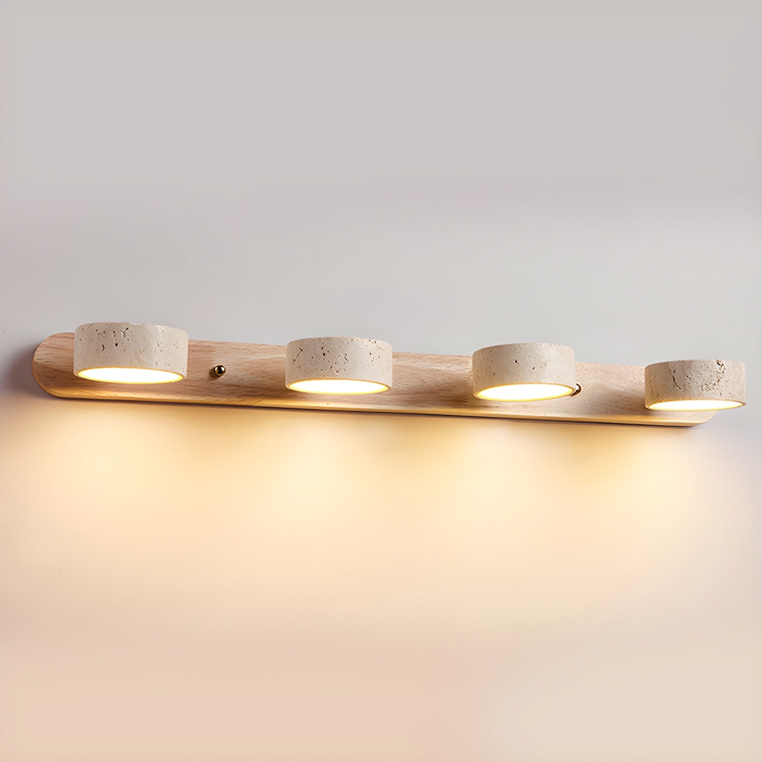 Modern Twin Wall Light Minimalist LED Wall Lamp with Dual Lighting