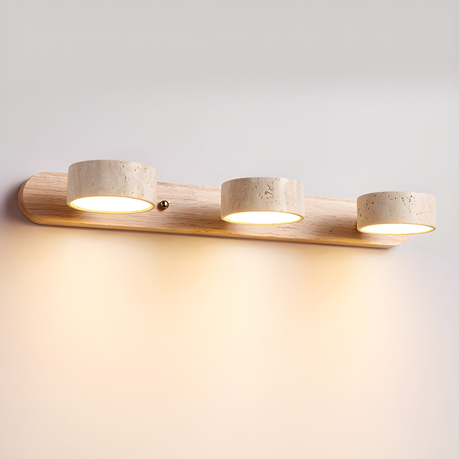 Modern Twin Wall Light Minimalist LED Wall Lamp with Dual Lighting