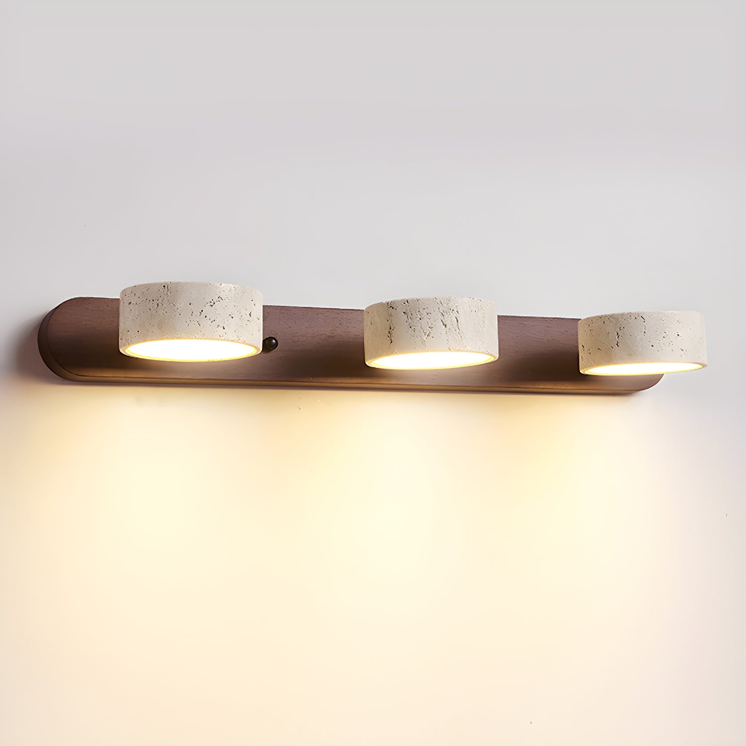 Modern Twin Wall Light Minimalist LED Wall Lamp with Dual Lighting