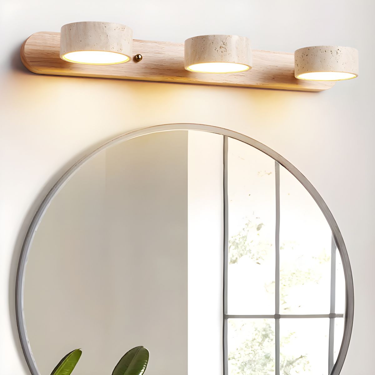 Modern Twin Wall Light Minimalist LED Wall Lamp with Dual Lighting