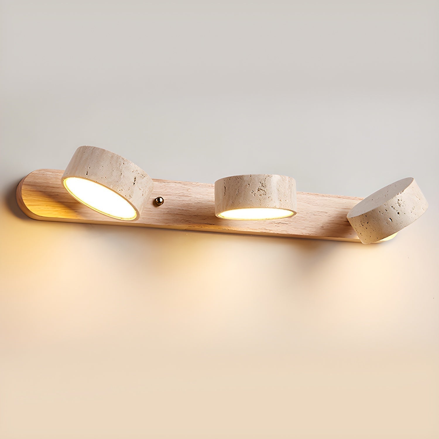 Modern Twin Wall Light Minimalist LED Wall Lamp with Dual Lighting
