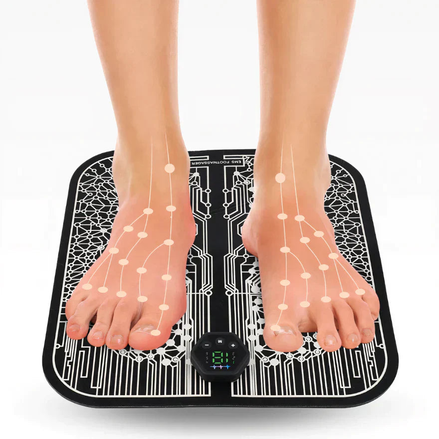 Rechargeable Heated Foot Massager Relax & Relieve Tired Feet