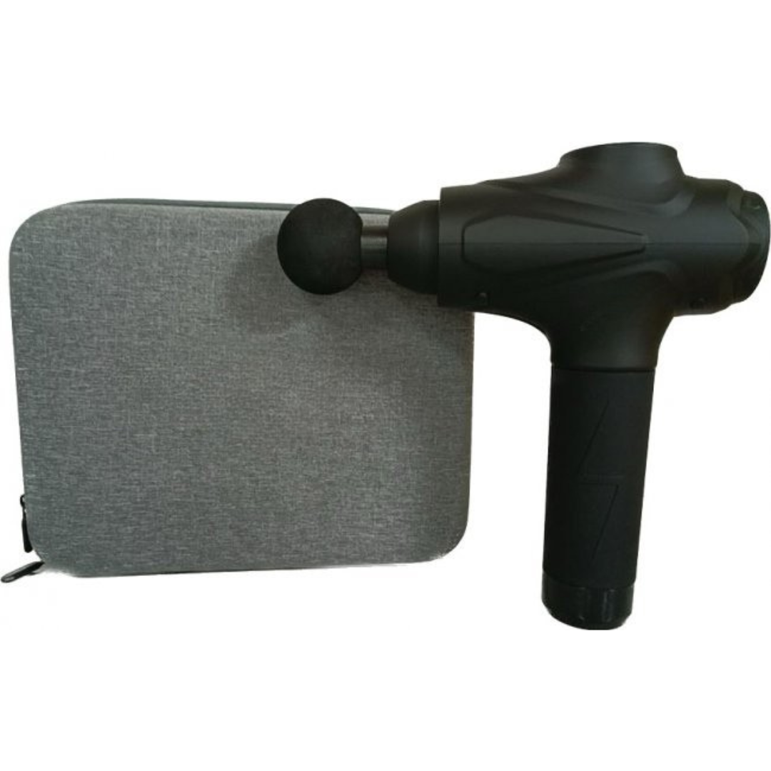 Massage device with deep muscle therapy and 10 attachments