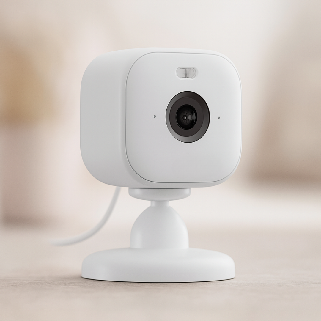 Smart security camera with spotlight function and two-way audio