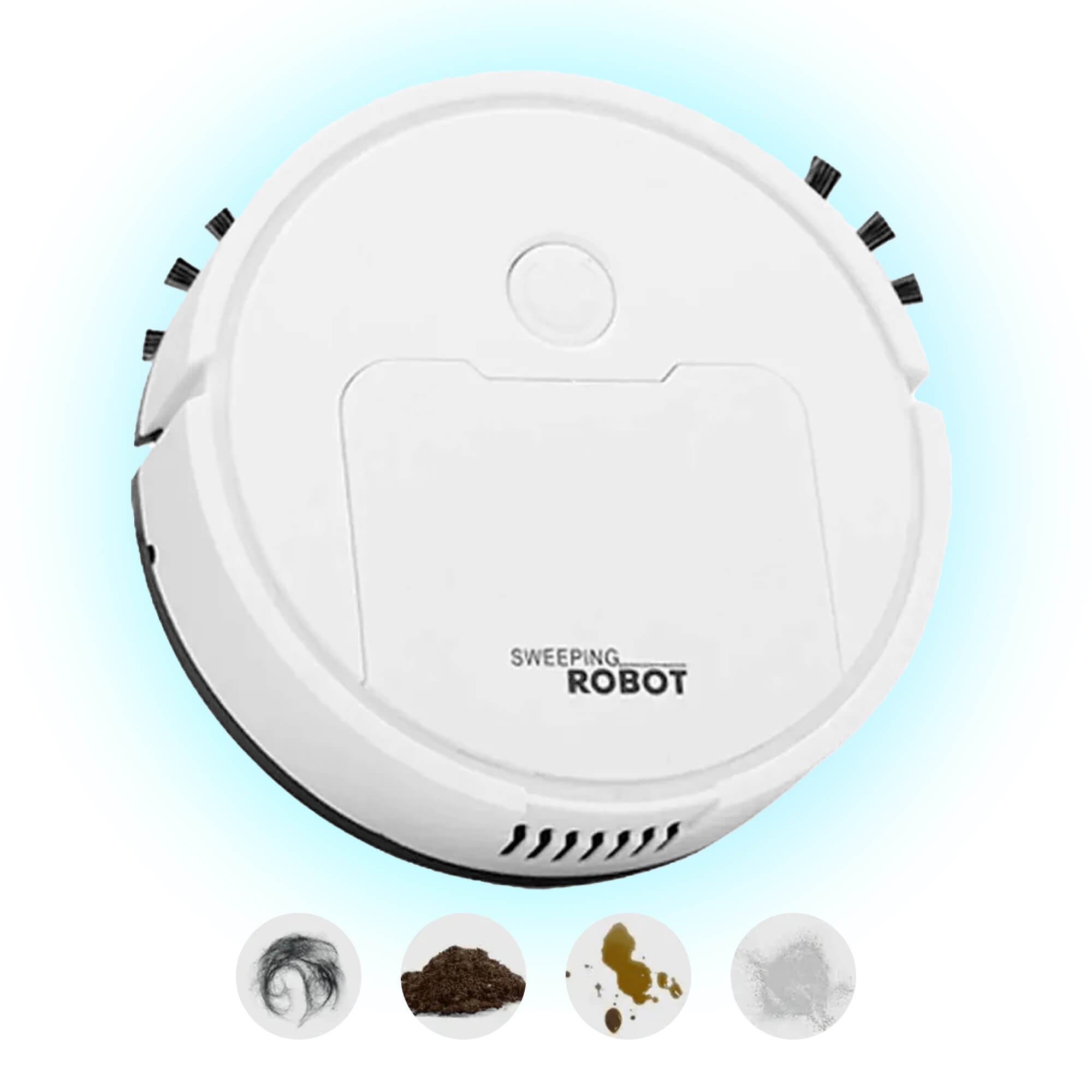 Handsfree smart 2-in-1 robot vacuum cleaner and mop