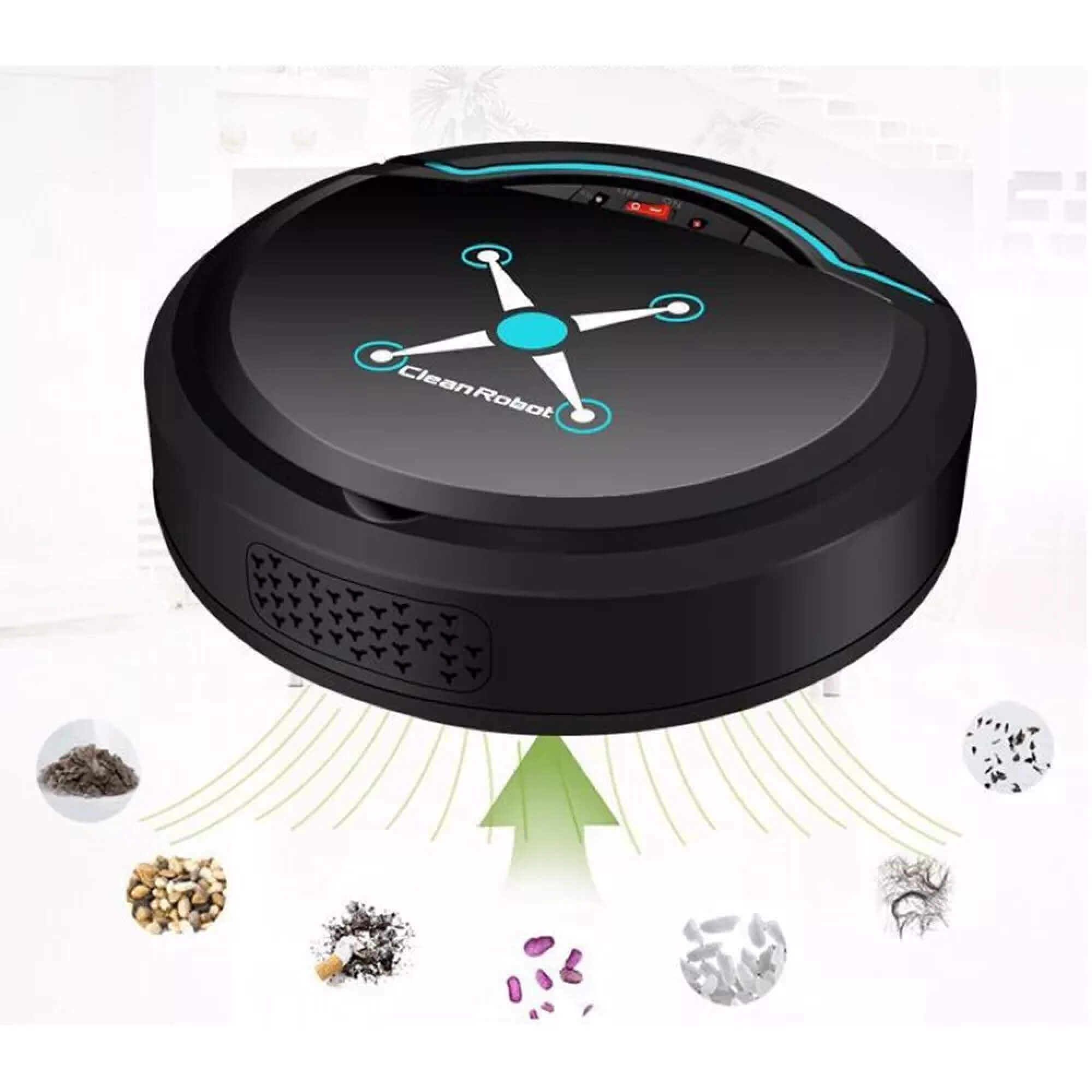 Handsfree smart 2-in-1 robot vacuum cleaner and mop