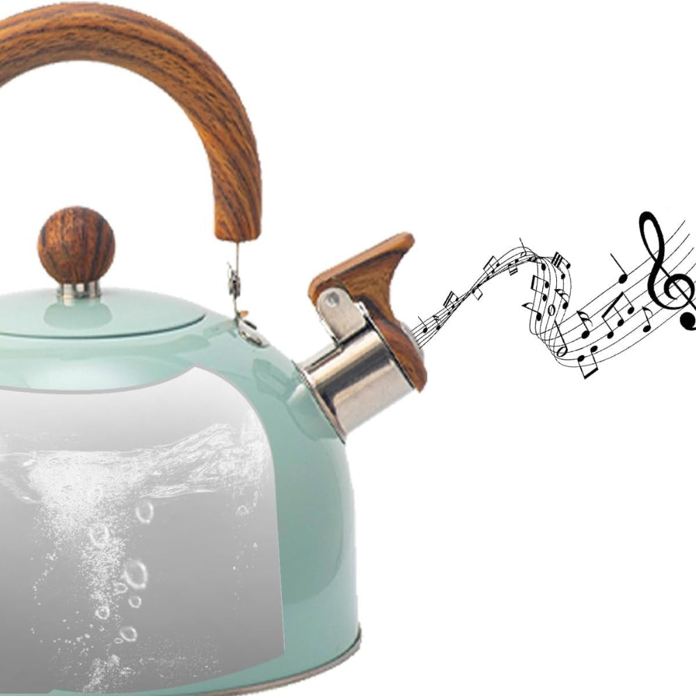 Stainless Steel Whistling Kettle – Classic Style for Everyday Use