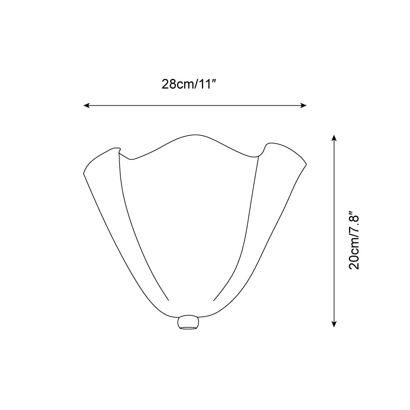 Petal Inspired Nordic Style LED Wall Lamps
