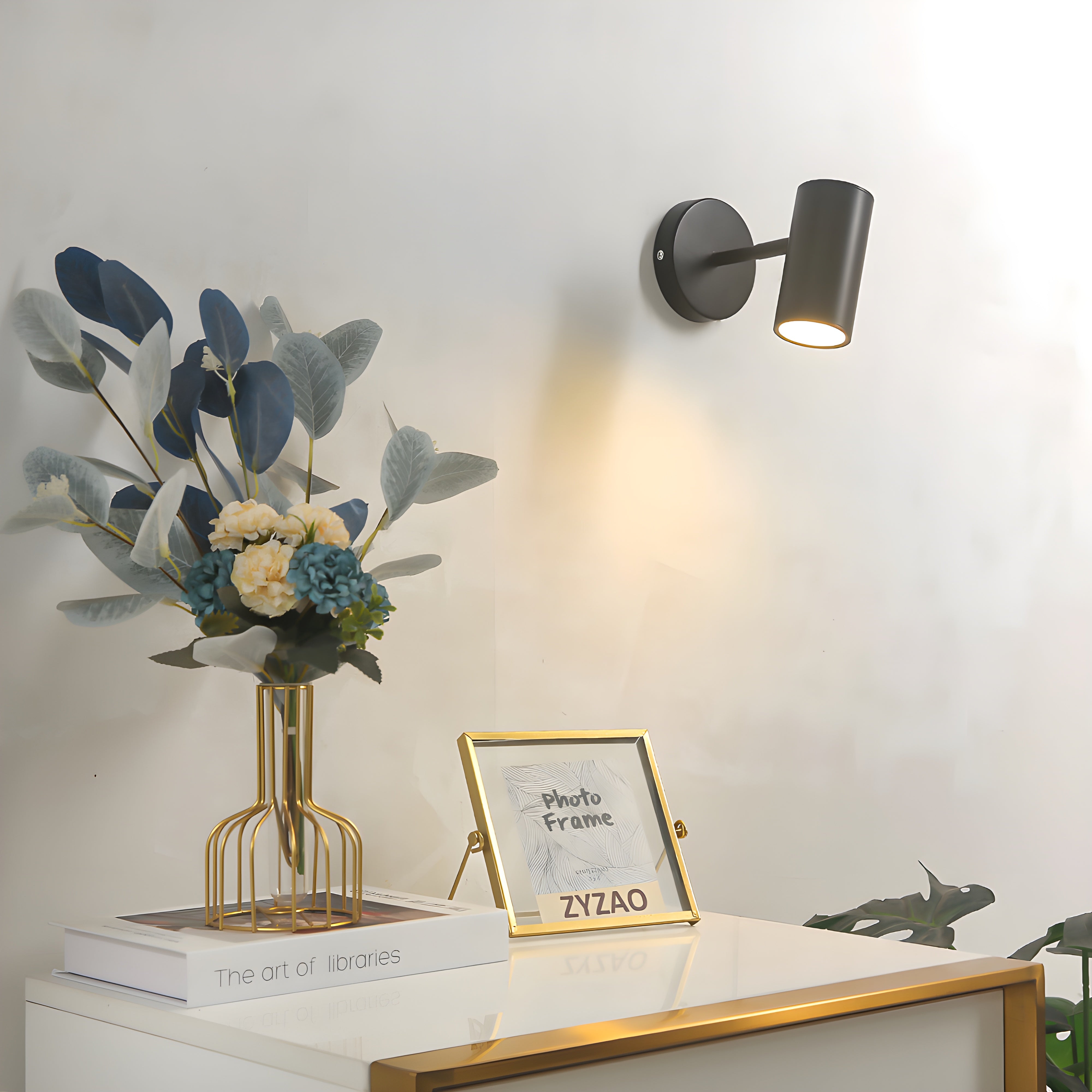 Adjustable Nordic LED Wall Light Elegant Lighting for Modern Interiors