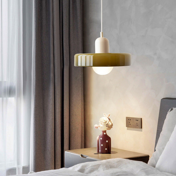 VitraLumo Gekleurde Glaslamp in Bauhaus Stijl