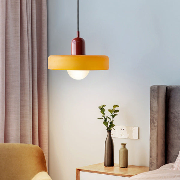 VitraLumo Gekleurde Glaslamp in Bauhaus Stijl
