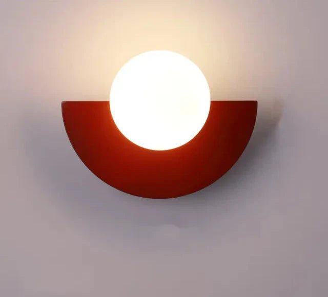 Modern LED wall lamp dimmable - Stylish designer lighting for living room and hallway