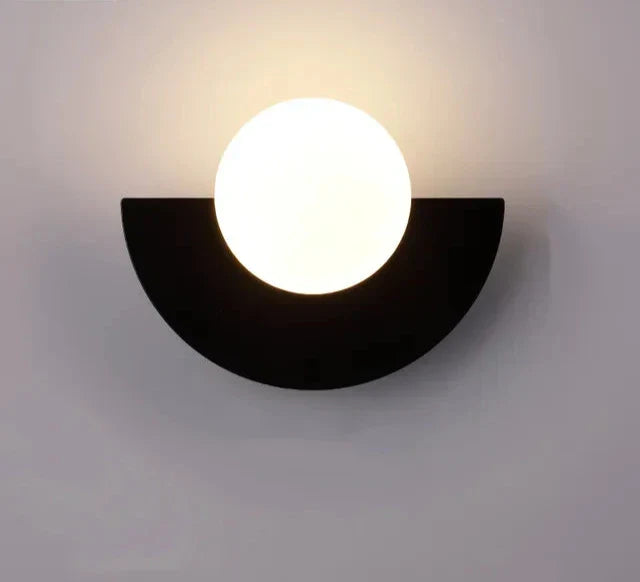 Modern LED wall lamp dimmable - Stylish designer lighting for living room and hallway