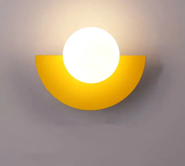 Modern LED wall lamp dimmable - Stylish designer lighting for living room and hallway