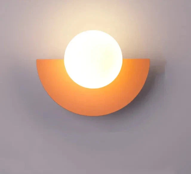 Modern LED wall lamp dimmable - Stylish designer lighting for living room and hallway