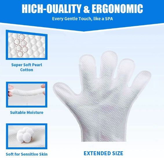Pet Cleaning Gloves Fast & Gentle Wipes for Everyday Hygiene