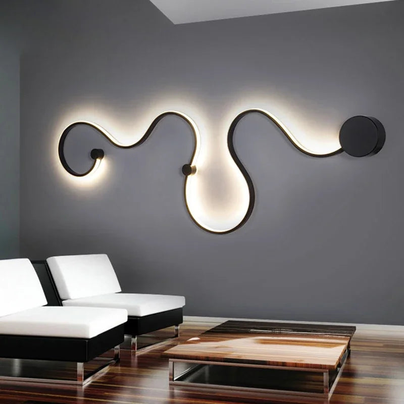 Modern LED wall lamp for indoor – Designer wall lighting