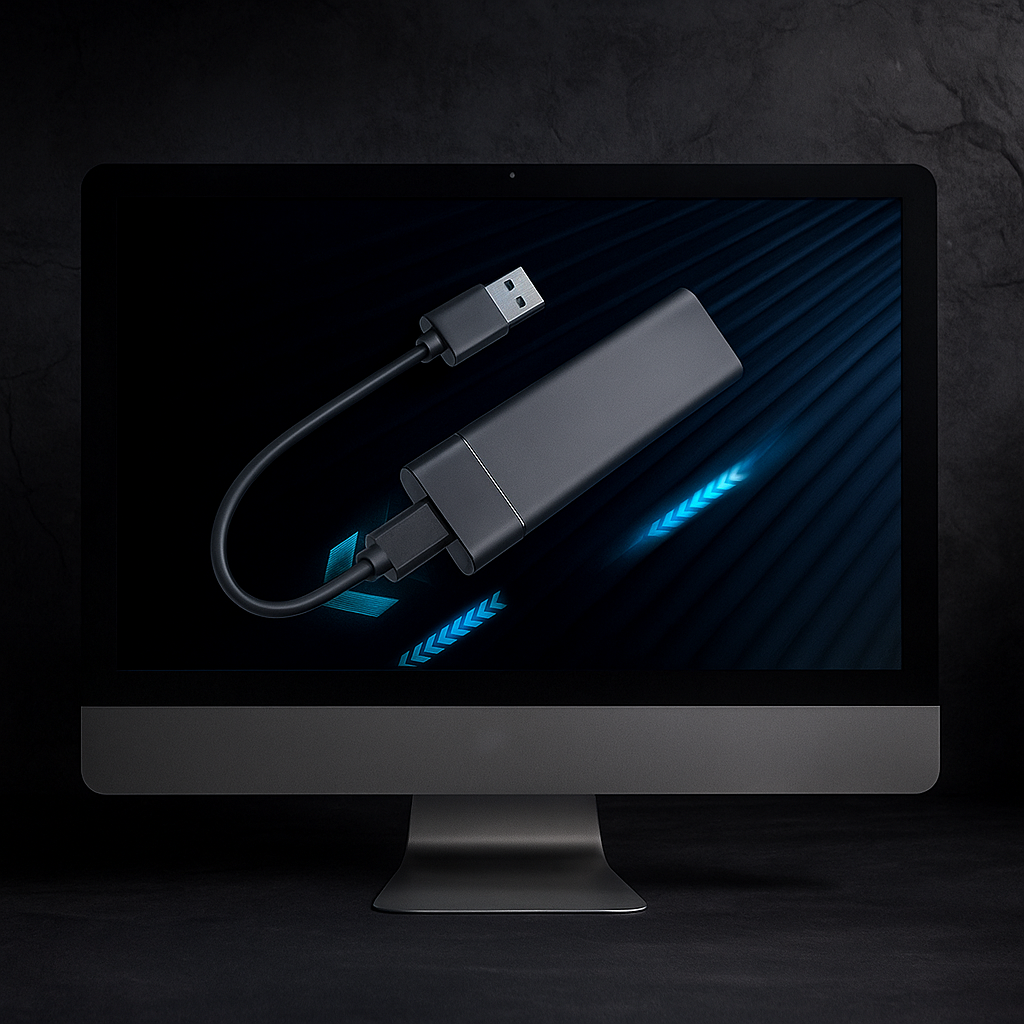 Slanke externe SSD-behuizing met hoge overdrachtssnelheid