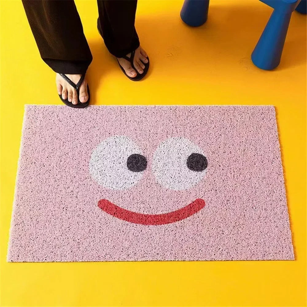 Emoji Mood Door Mat Playful Front Door Decor in Multiple Designs