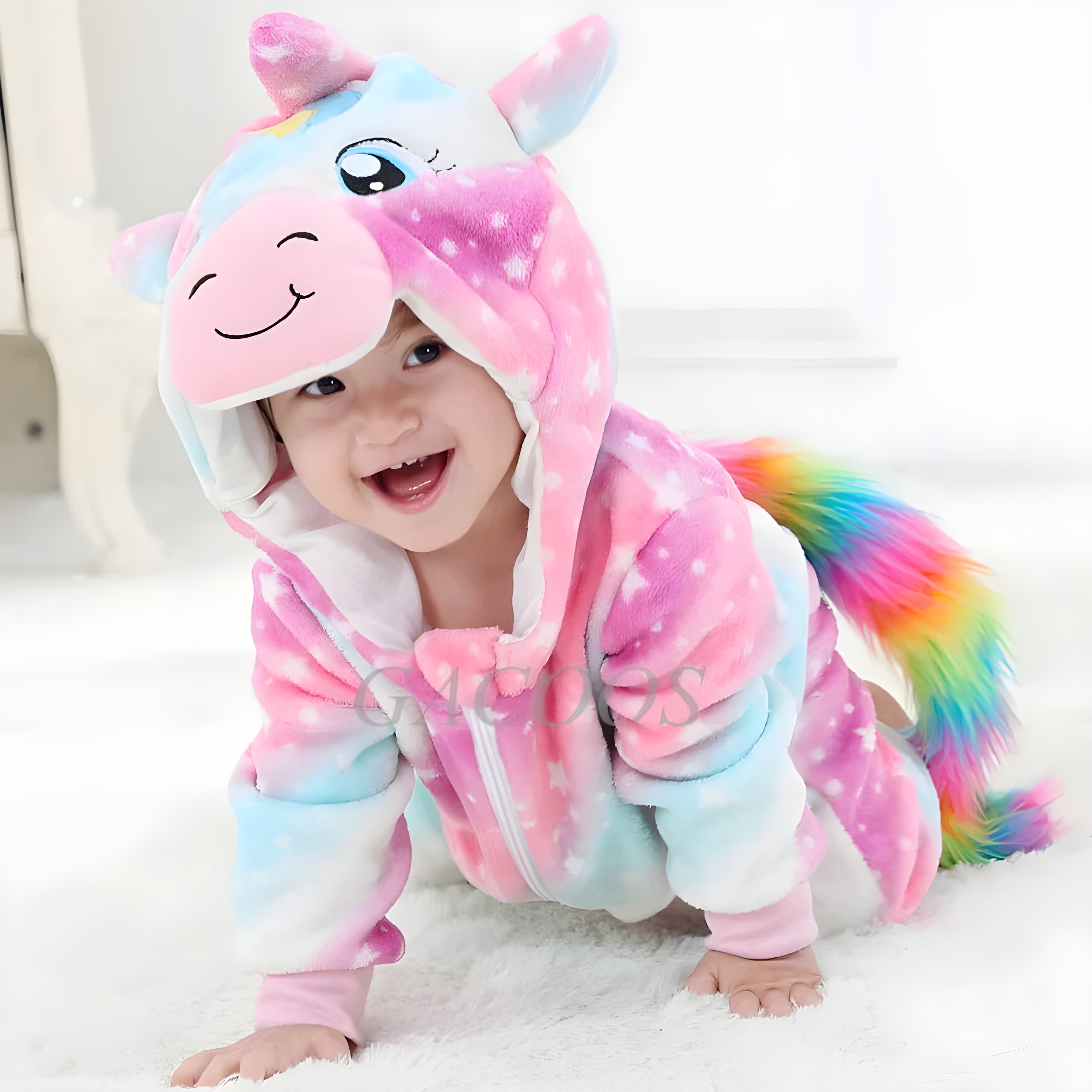 Baby Animal Dress-Up Onesie Adorable Costume for Infants