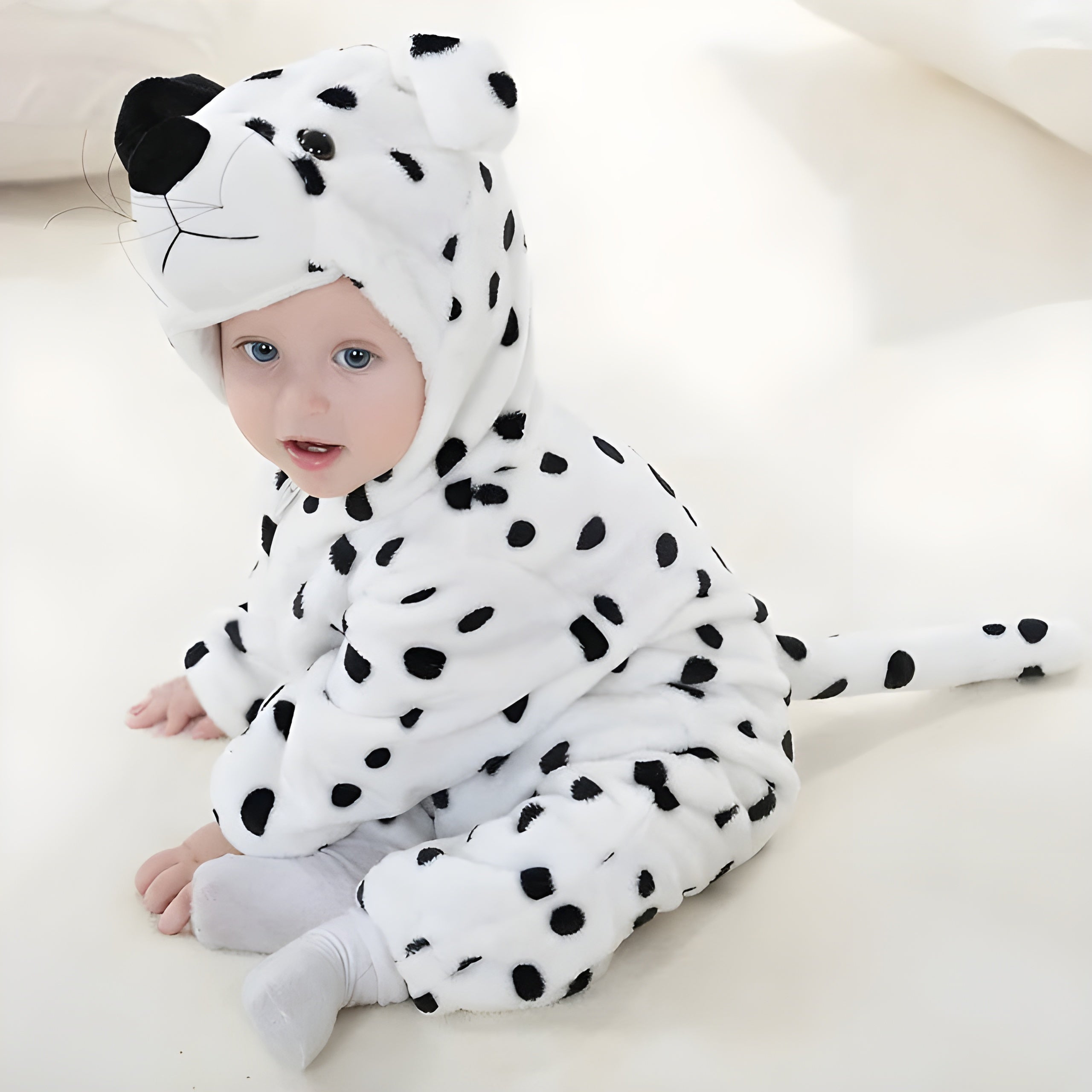 Baby Animal Onesie Costume Soft Cozy Dress-Up Outfit