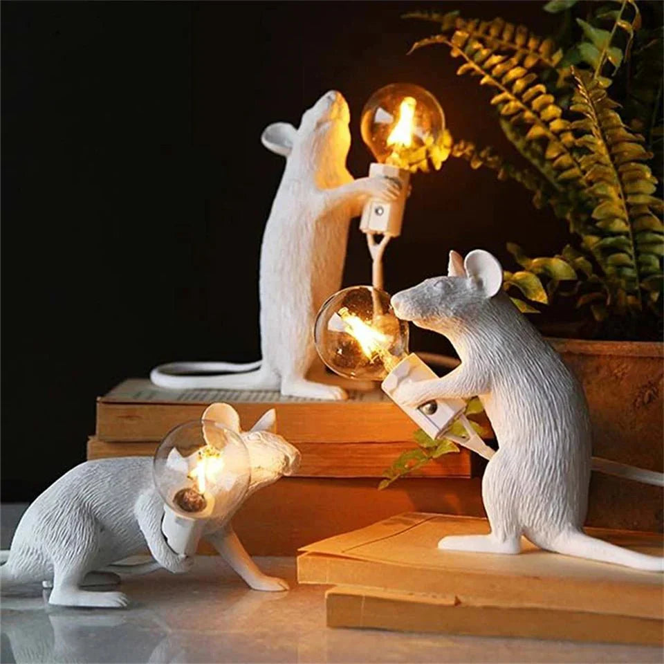 Modern Mouse Table Lamp Art Deco LED Light for Stylish Spaces