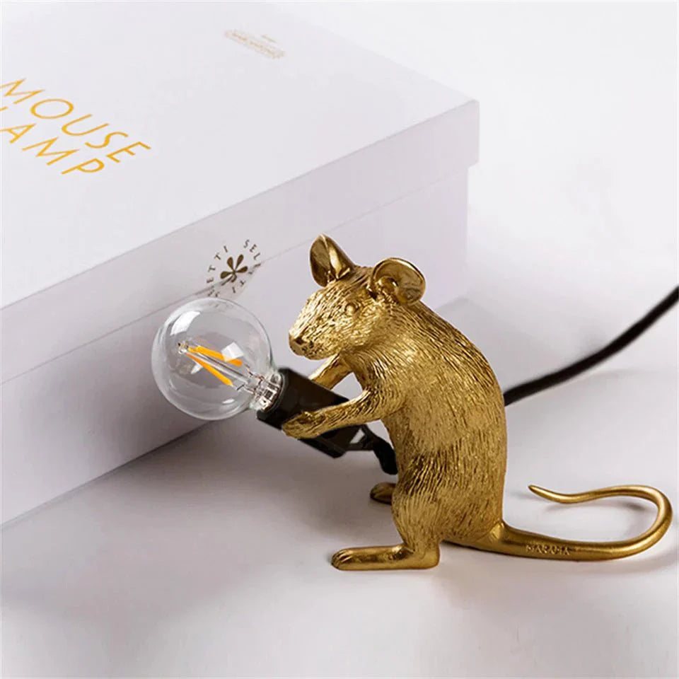 Modern Mouse Table Lamp Art Deco LED Light for Stylish Spaces