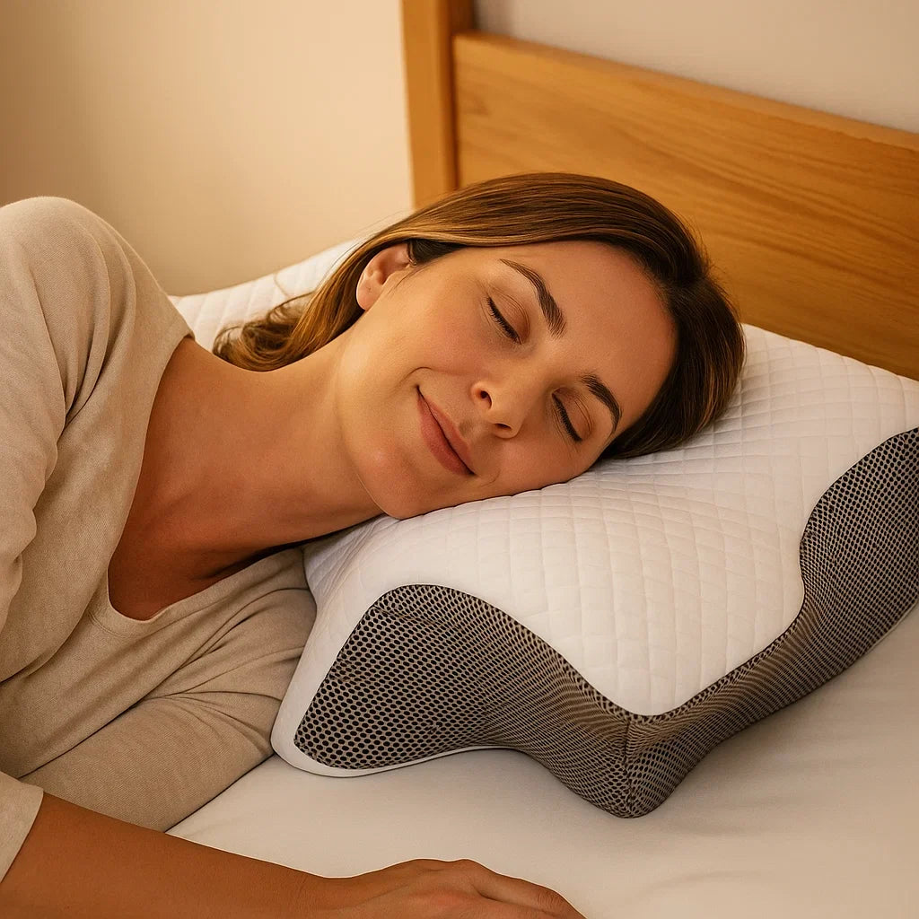 Contour Memory Dream Pillow Designed for Side Sleepers