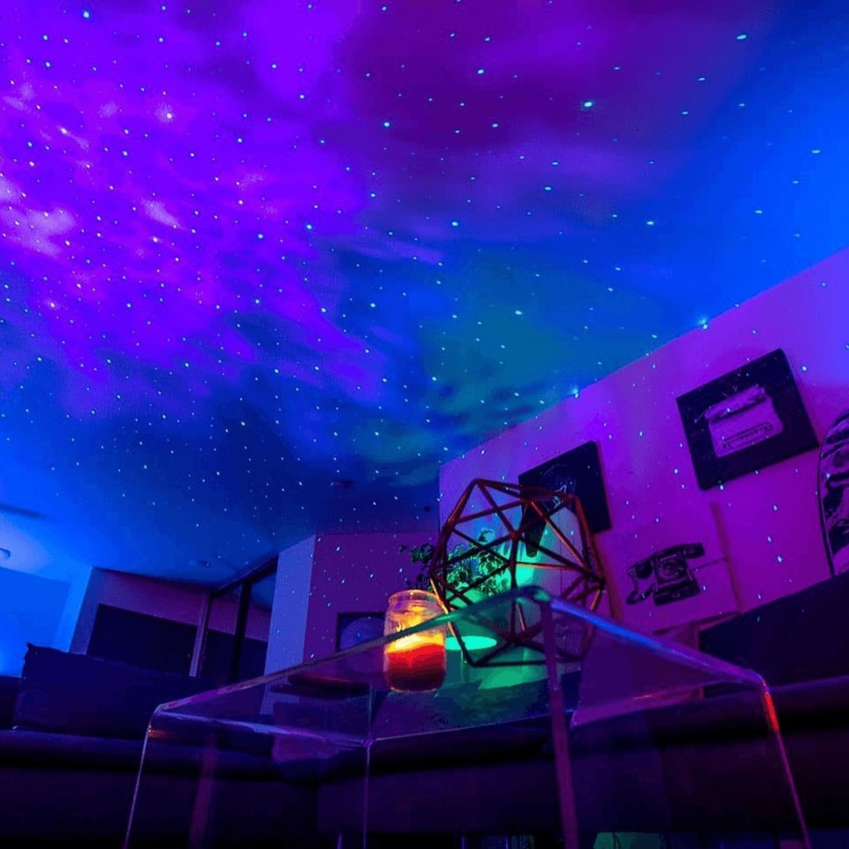 Astronaut Galaxy Projector Adjustable Nebula Light with Remote Control