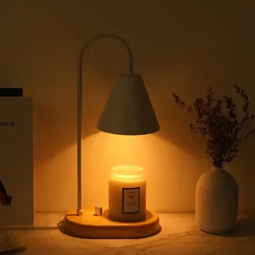 Adjustable Candle Warmer Lamp for Relaxing Home Lighting