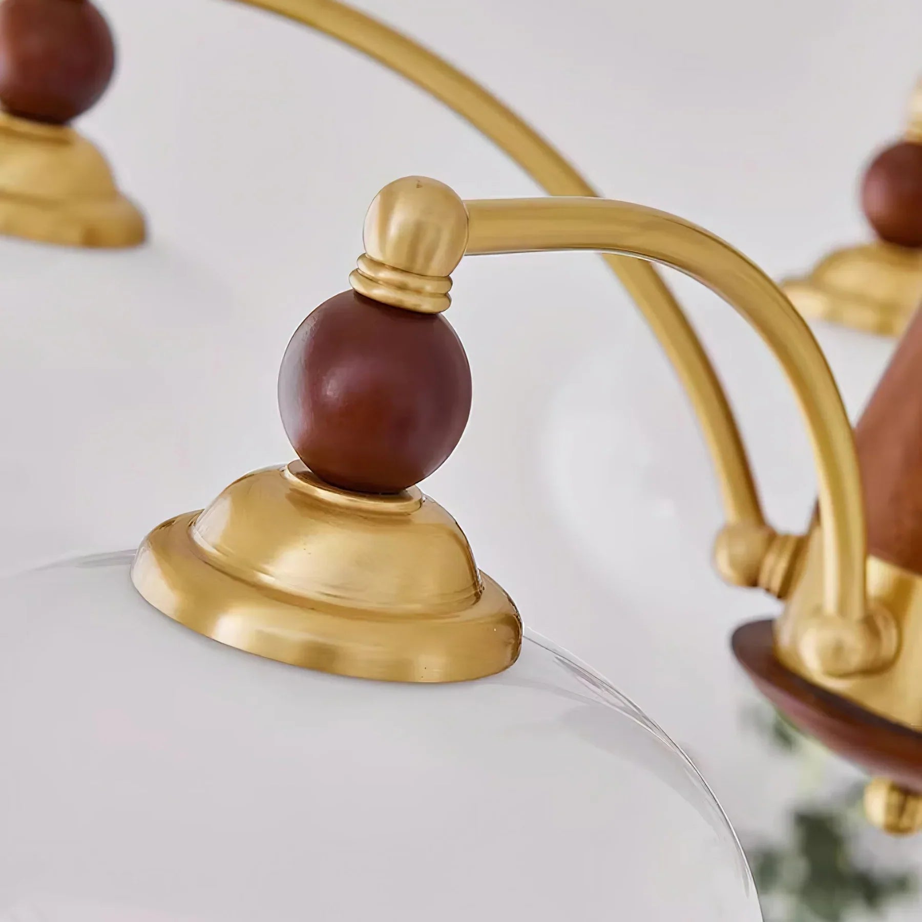 Retro Melodica Mid-Century Retro Glass Chandeliers