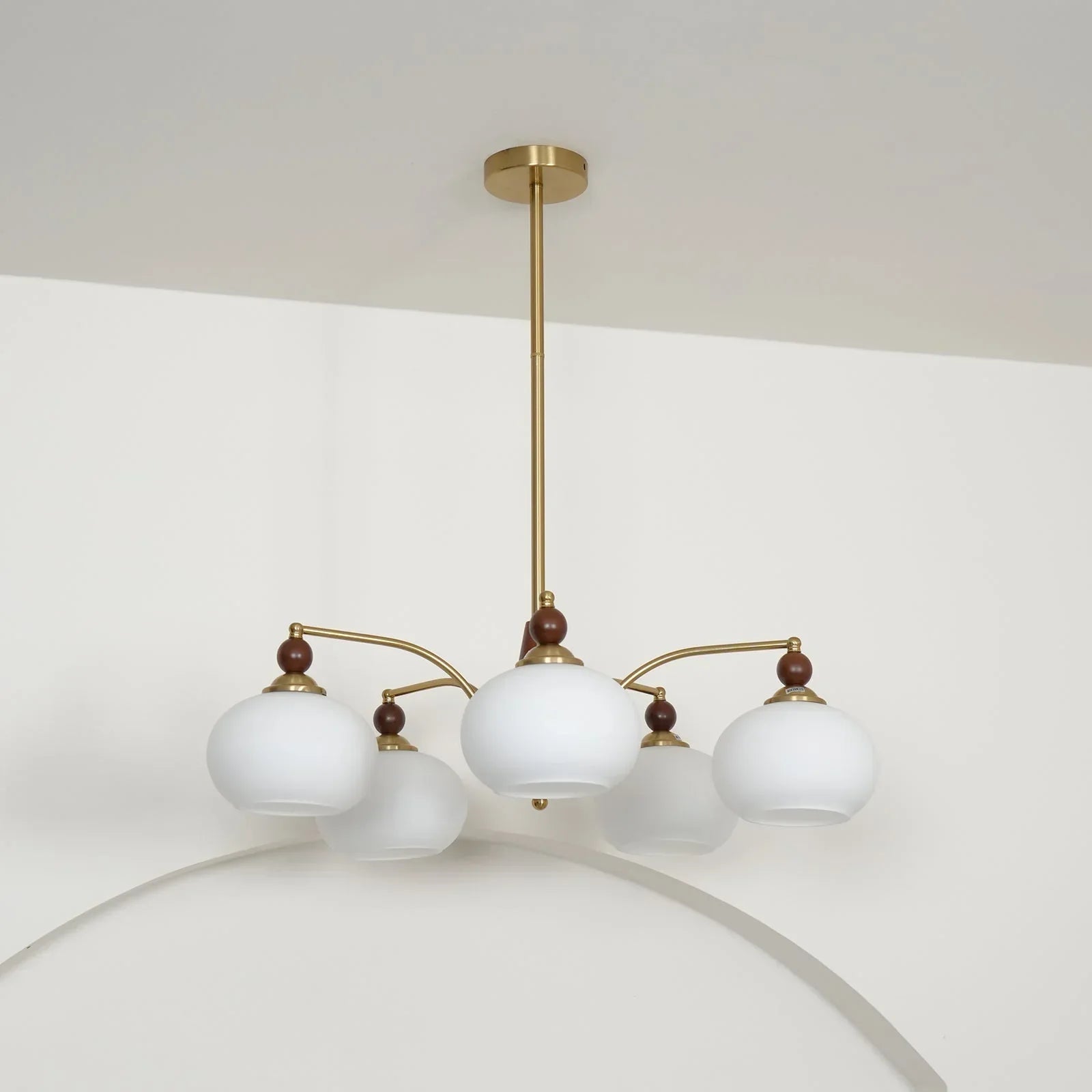 Retro Melodica Mid-Century Retro Glass Chandeliers