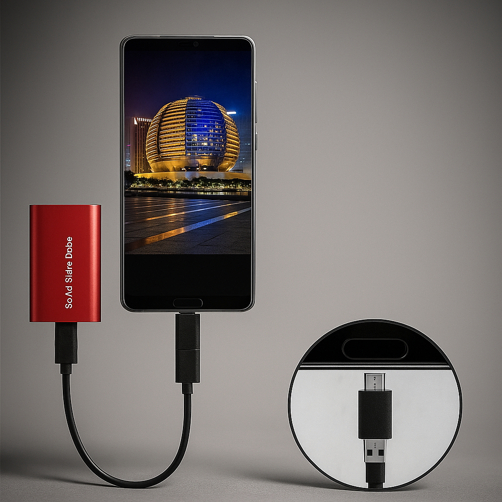 Portable SSD with USB 3.1