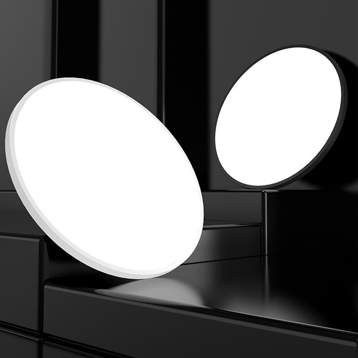 Sleek modern round LED ceiling lamp for elegant living room lighting