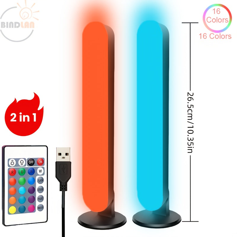 LED Light Bar with Remote RGB Music Sync Lighting for Room, TV & Gaming