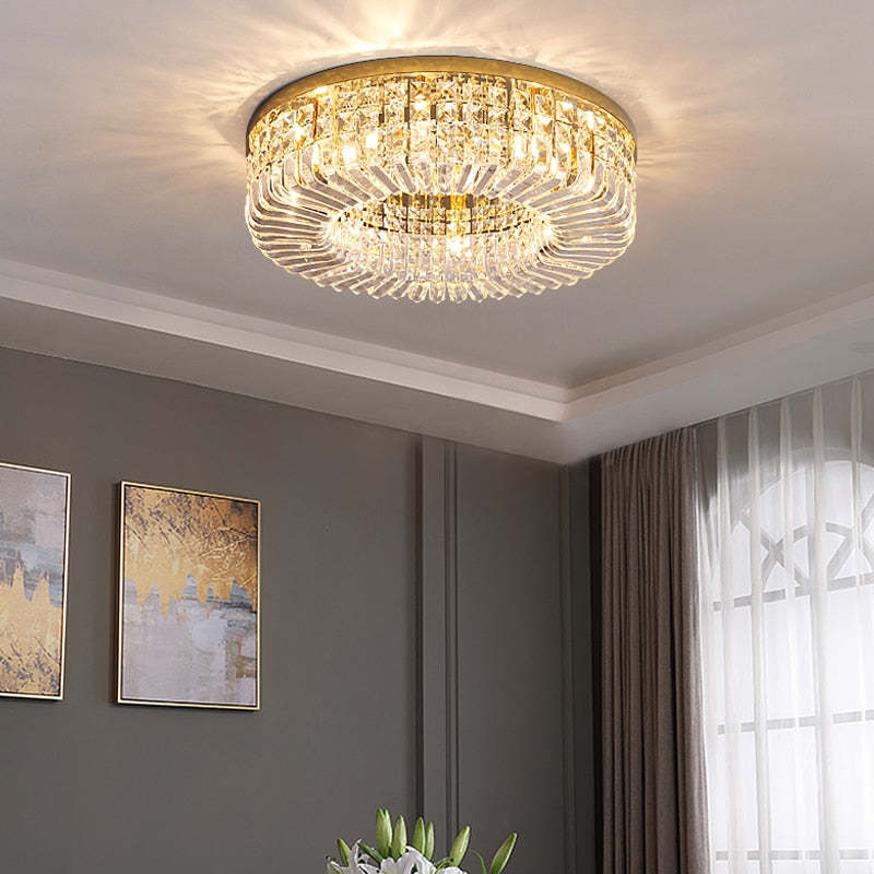 Modern Ceiling Light Glamorous Flush Mount Fixture for Home Décor