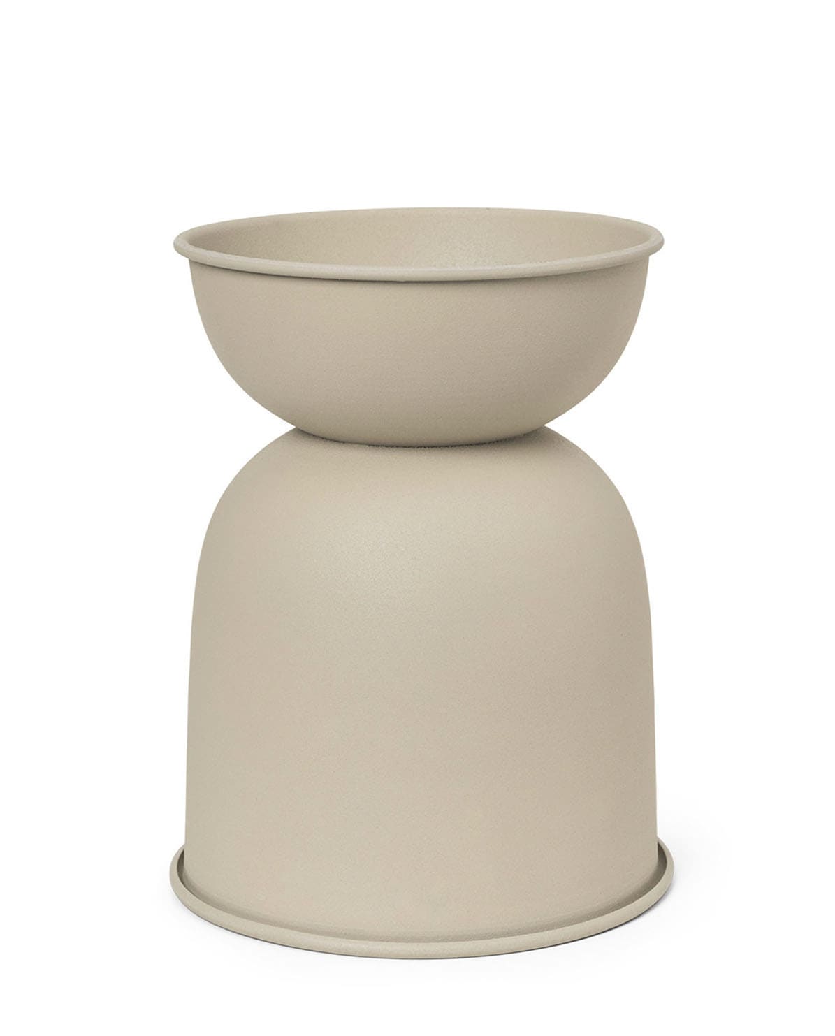 Aurmo Metalen Plantenpot met Sculpturale Vorm voor Buiten