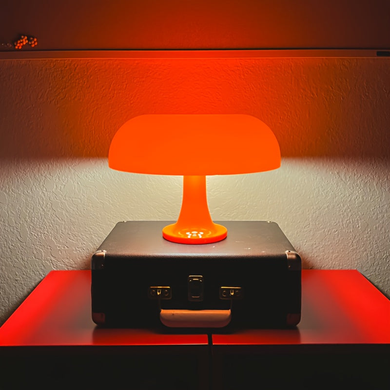 LED Mushroom Table Lamp Modern USB Bedside & Decorative Light