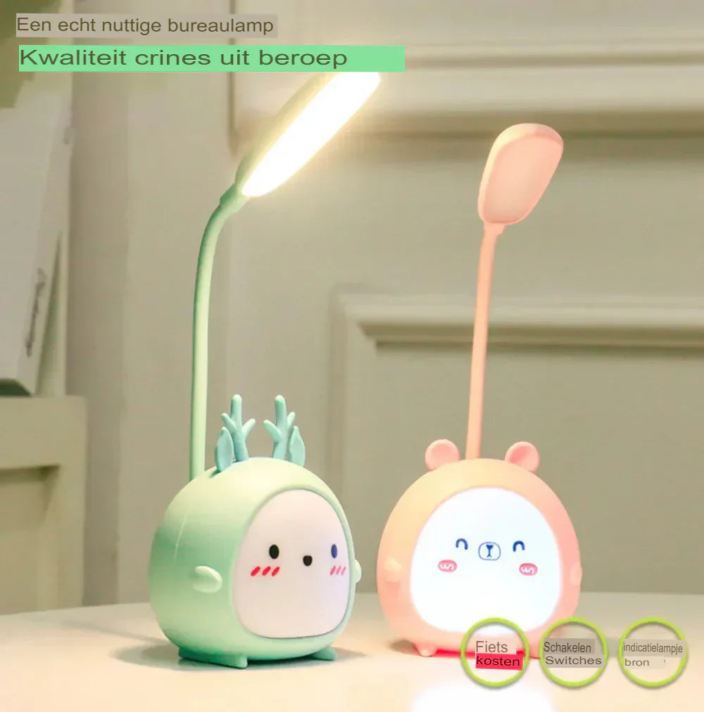 Children’s Portable Night Light with Eye-Friendly Glow and USB Charging