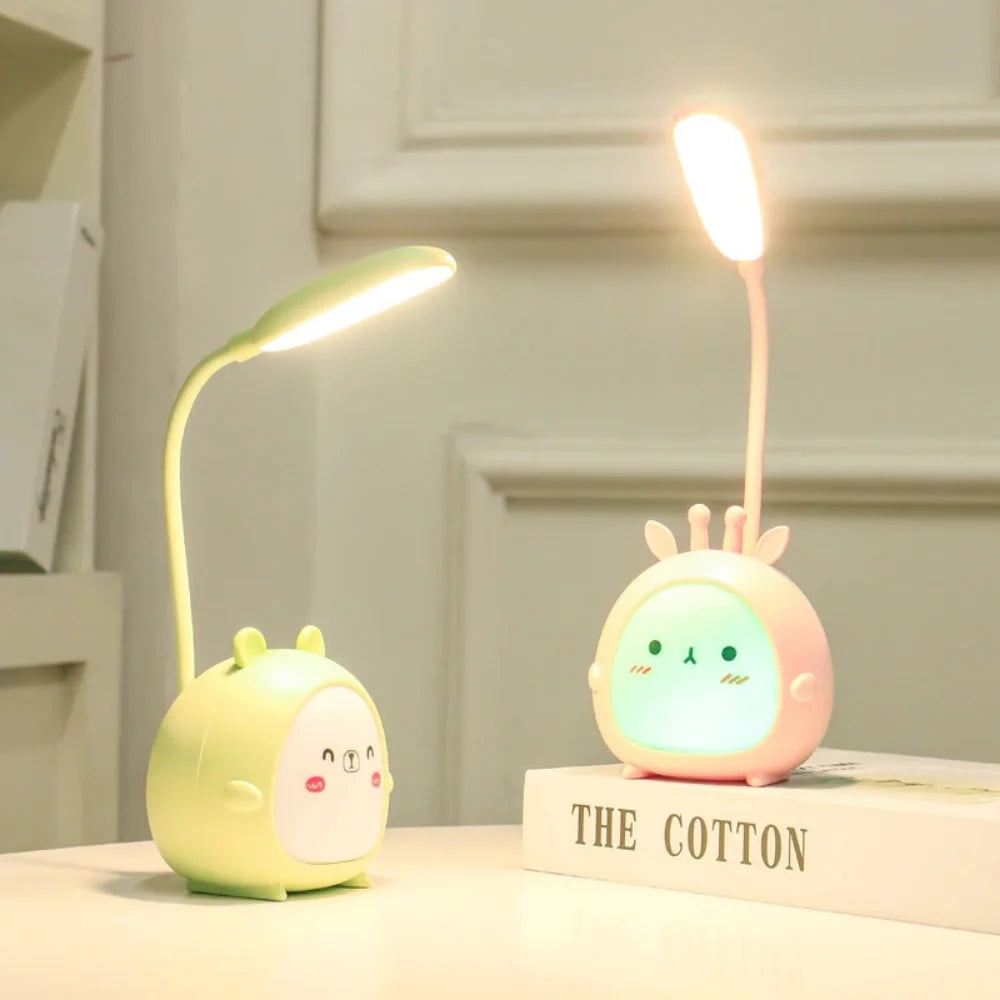 Children’s Portable Night Light with Eye-Friendly Glow and USB Charging
