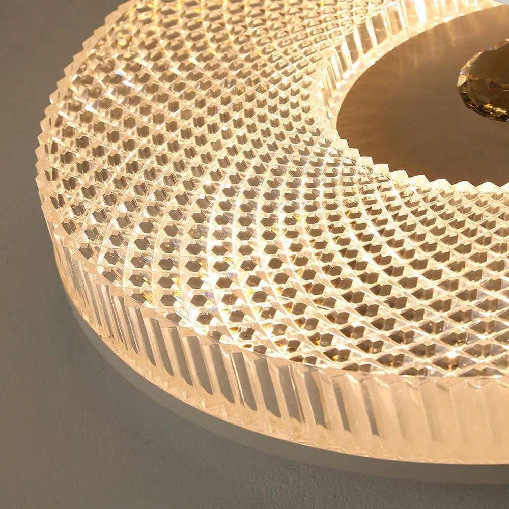 Stylish and space-saving ultra-slim LED ceiling lamp