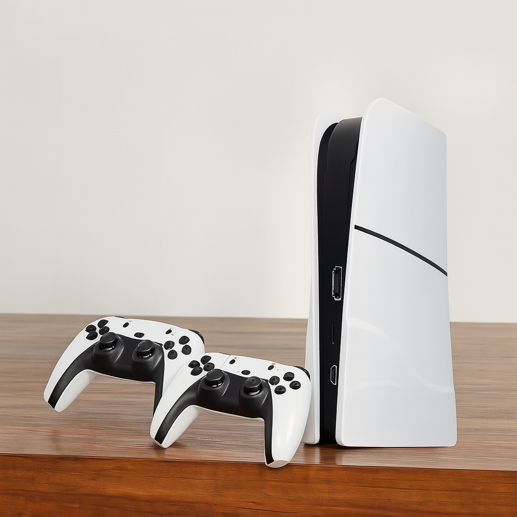 Wireless game console with built-in games and 4K support