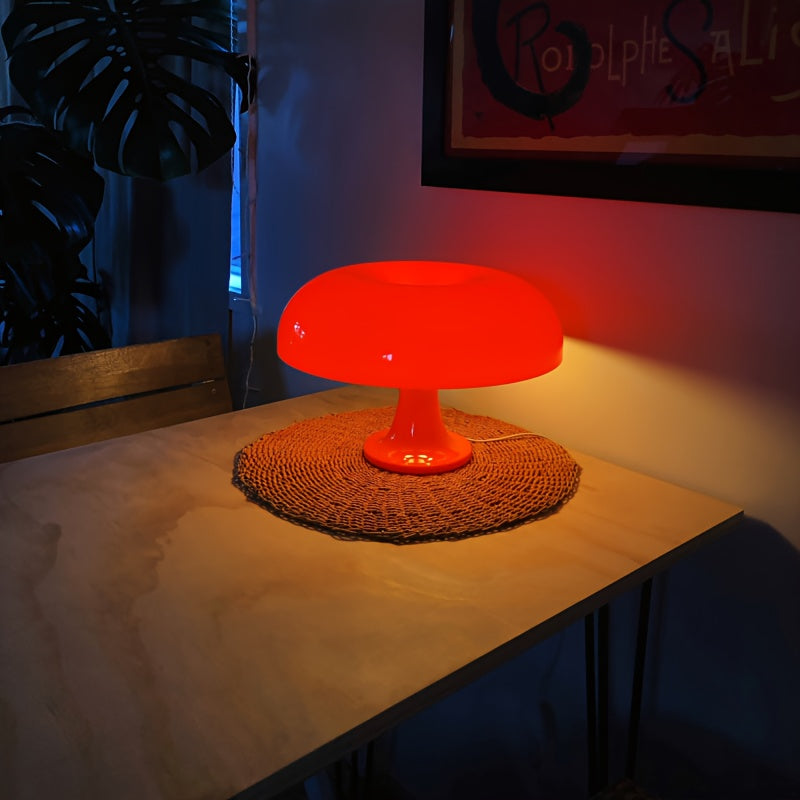 LED Mushroom Table Lamp Modern USB Bedside & Decorative Light