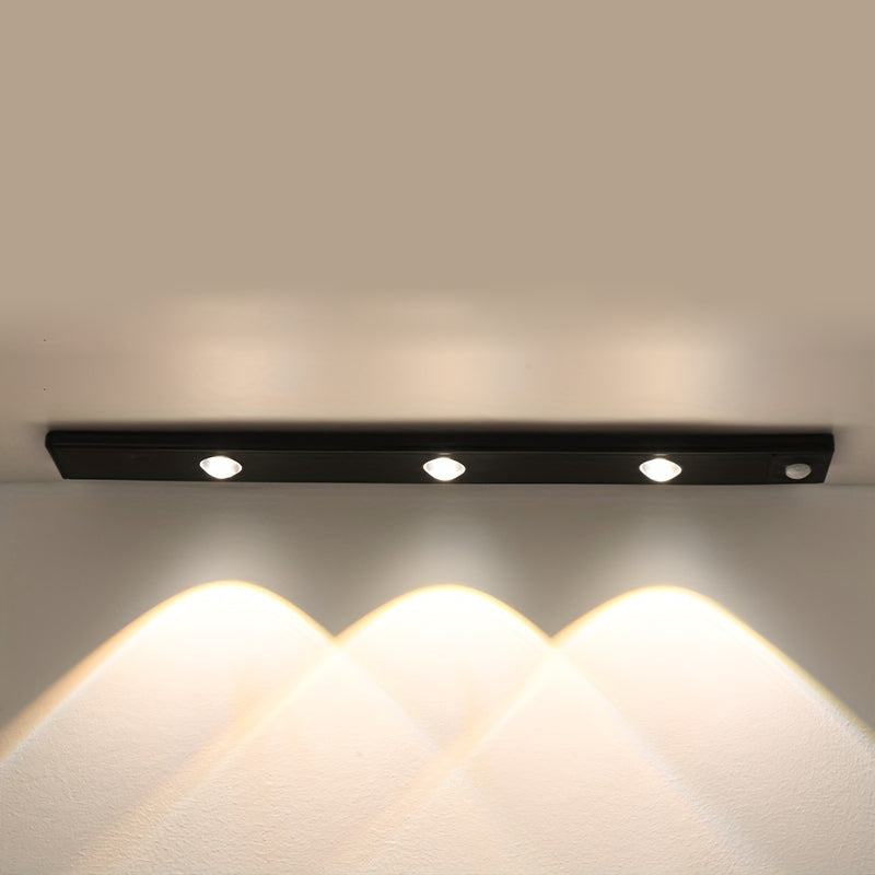 Modern LED Motion Sensor Light Wireless Rechargeable Cabinet Light with Motion Sensor